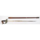 A George V Officers Dress sword by Hawksworth ,