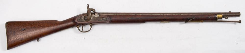 A Victorian percussion cap carbine by Tower, London:,