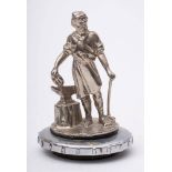 A Vulcan Car Company radiator cap mascot in the form of a blacksmith:, 13.