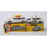 Corgi 506 Police 'Panda' Imp: white with black bonnet and doors 'Police' decals ,