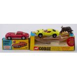 Corgi 342 Lamborghini P400 GT Muira Fighting Bull: yellow body, red interior ,