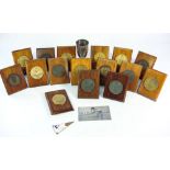 A collection of Royal Ocean Racing Club prize medallions dating between 1953-1973: together with