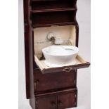 An early 20th century P&O cabin washstand:,