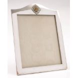 A George V silver photograph frame, maker Mappin & Webb,
