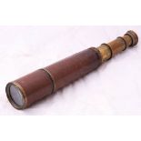 An WWII MKII three draw Signal telescope by Broadhurst Clarkson & Co Ltd, London:,