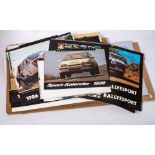 A run of Rallyesport & Rallye Calendars from 1983 to 1994 inclusive: together with Rallye Calendars