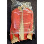 An East Kent Regiment 'The Buffs' red tunic: with gilt bullion,