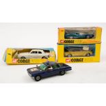 Corgi group of four: No 338 Chevrolet SS 350 Camero, No 347, Chevrolet Astro 1 Experimental Car,