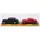 Dinky 158 Rolls-Royce Silver Shadow: metallic red body, black base, white interior,