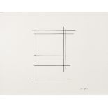 * Justin Knowles [1935-2004]- S.109.01, linear form,:- initialled, numbered and dated J.K.