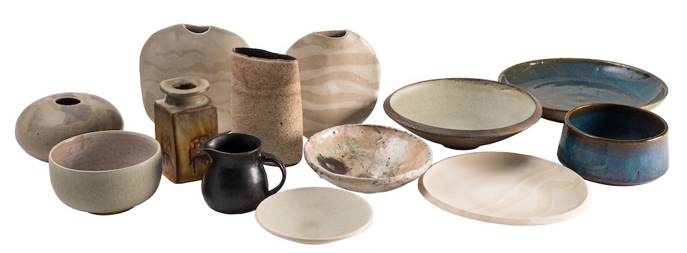 *Val Barry [1937-2018] a miscellany of vessels: including stoneware, terracotta and porcelain bowls,