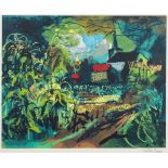 * John Piper [1903-1992]- Boissy-en-Dronais,:- screenprint,