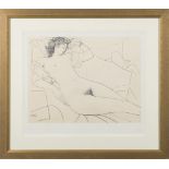 After Pablo Picasso- L'Odalisque: Portrait of Genevieve Laporte,:- giclee print,