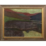 * Zdzislaw Ruszkowski [1907-1990]- Rolling landscape,:- signed bottom left, further signed,