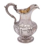 A Victorian silver cream jug, maker Samuel Hayne & Dudley Cater, London,
