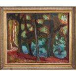 * Zdzislaw Ruszkowski [1907-1990]- The Forest,:- signed bottom left oil on canvas, 95 x 118cm.