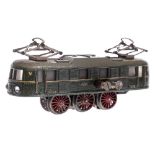 Marklin, a three rail electric 00/H0 gauge locomotive No HS700: in GTC green livery,