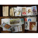 Players, Wills, Turf and others, assorted sets and part sets of cigarette cards.: (a lot).