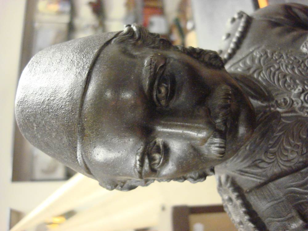 Major General Charles Gordon (1833-1885) A spelter bust of general Gordon: together with Boulger D, - Image 3 of 6