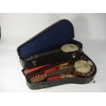 An eight string 'Dulcetta' ukulele banjo by John Grey & Sons,