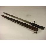 A US Model 1917 bayonet by Remington:,