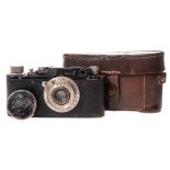 A Leica Model II camera serial number 82086 circa 1932,