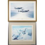 A group of four limited edition aviation prints:,
