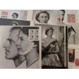 Dorothy Wilding photographs stamp collection on twelve pages with Royals portraits design and