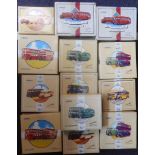 Corgi Classic Commercials double packed diecasts: includes Premier Bus Set, Devon General x 2 ,