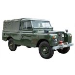 A 1967 Land Rover 109 Series IIA registration JOD 720E: chassis number 34500012A, 30,