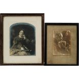 A collection of late 19th/early 20th century portrait photographs: unidentified family members and