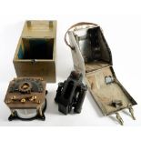 A WWII period Air Ministry issue Mark IX Bubble sextant by SS & S Ltd ,