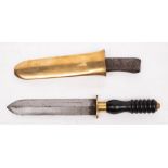An early 20th century diver's knife by Siebe Gorman,
