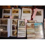 A collection of Edwardian and later postcards: relating to Wales, Bristol , Bath, Scotland, Norfolk,