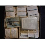 Churchman, Wills, Cavanders and others,: a quantity of sets and part sets of large cigarette cards,