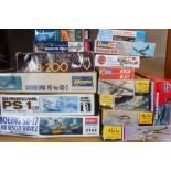 Hasegawa, Heller, Airfix and others,