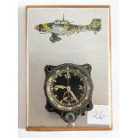 A WWII Period Luftwaffe Jughans JB30Z cockpit chronograph:,
