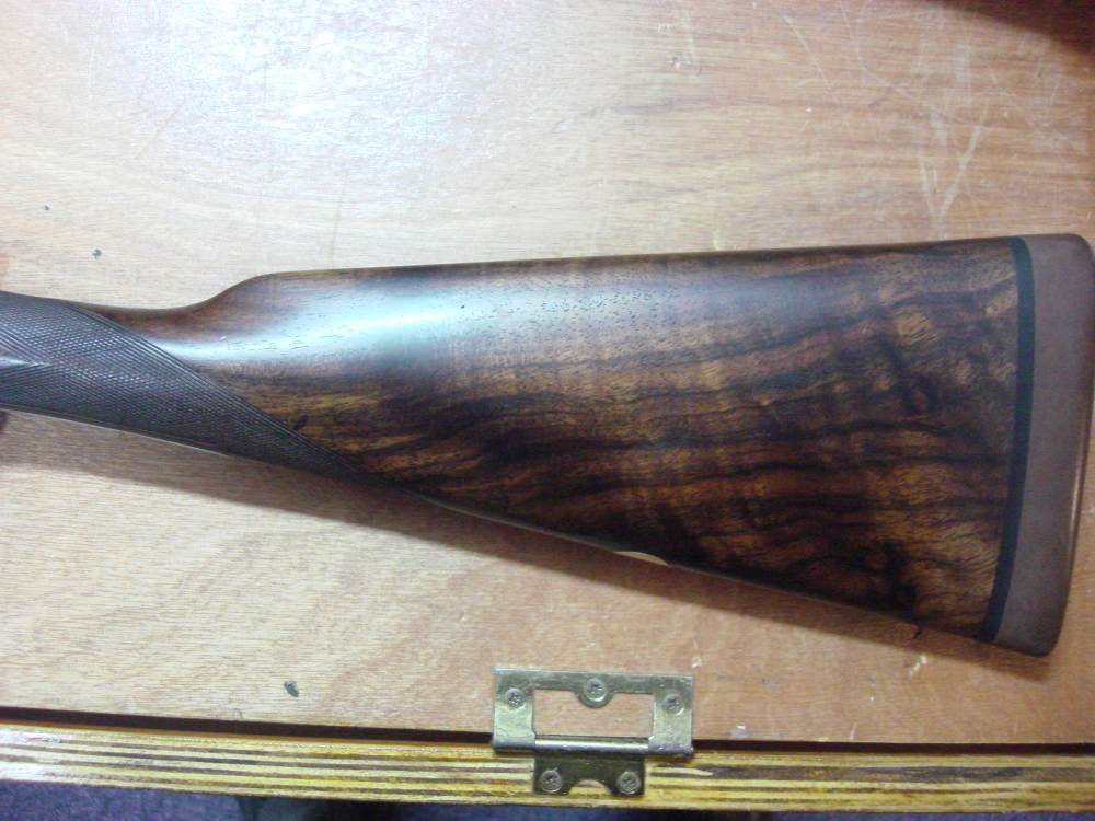 A Joseph Lang double barrel 12b sidelock ejector: 28 inch barrels No. - Image 10 of 11