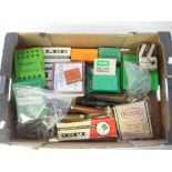 A quantity of various reloading equipment including bullet moulds etc.