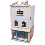 A wooden scale model of a Georgian style Post Office,