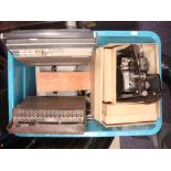 A Kodascope Model D projector in original box: together with a Kodak transformer,