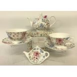 Brand New, Whittard of Chelsea, ex stock, "Victoria Chintz" tea set.