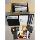 A quantity of 1980's & 90's 12" vinyl house music and remix records to include several Promo copies.