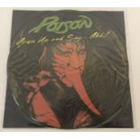Open Up and Say… Ahh! Picture disc album by Poison (ESTP 2059) on Enigma/Capitol Records.