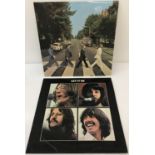 2 vintage Beatles Vinyl LP's, Abbey Road together with Let It Be.