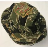 A Vietnam war style Special Forces Recon Team Tiger Boonie hat.