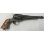 An antique Remington 1875 army revolver c 1876 - 1893.