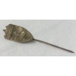 A German WWII style Nuremburg Rally stick pin.