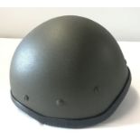 A Norwegian Army GA 4 Tetranike helmet for use in Bosnia, circa 1995.