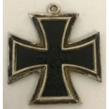 A copy of a WWII Knights Cross of the iron cross with oak leaves.